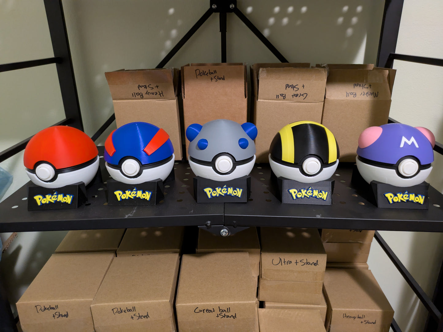 Pokeball Switch Game Cartridge Holder