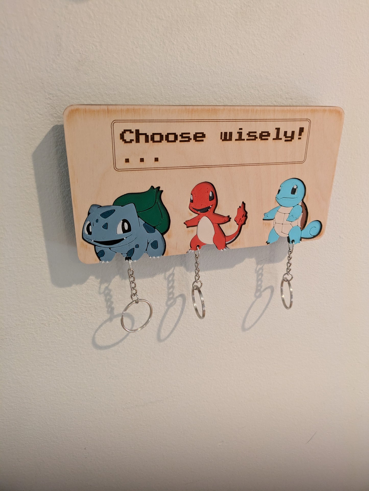 Pokemon Starter Key Holder