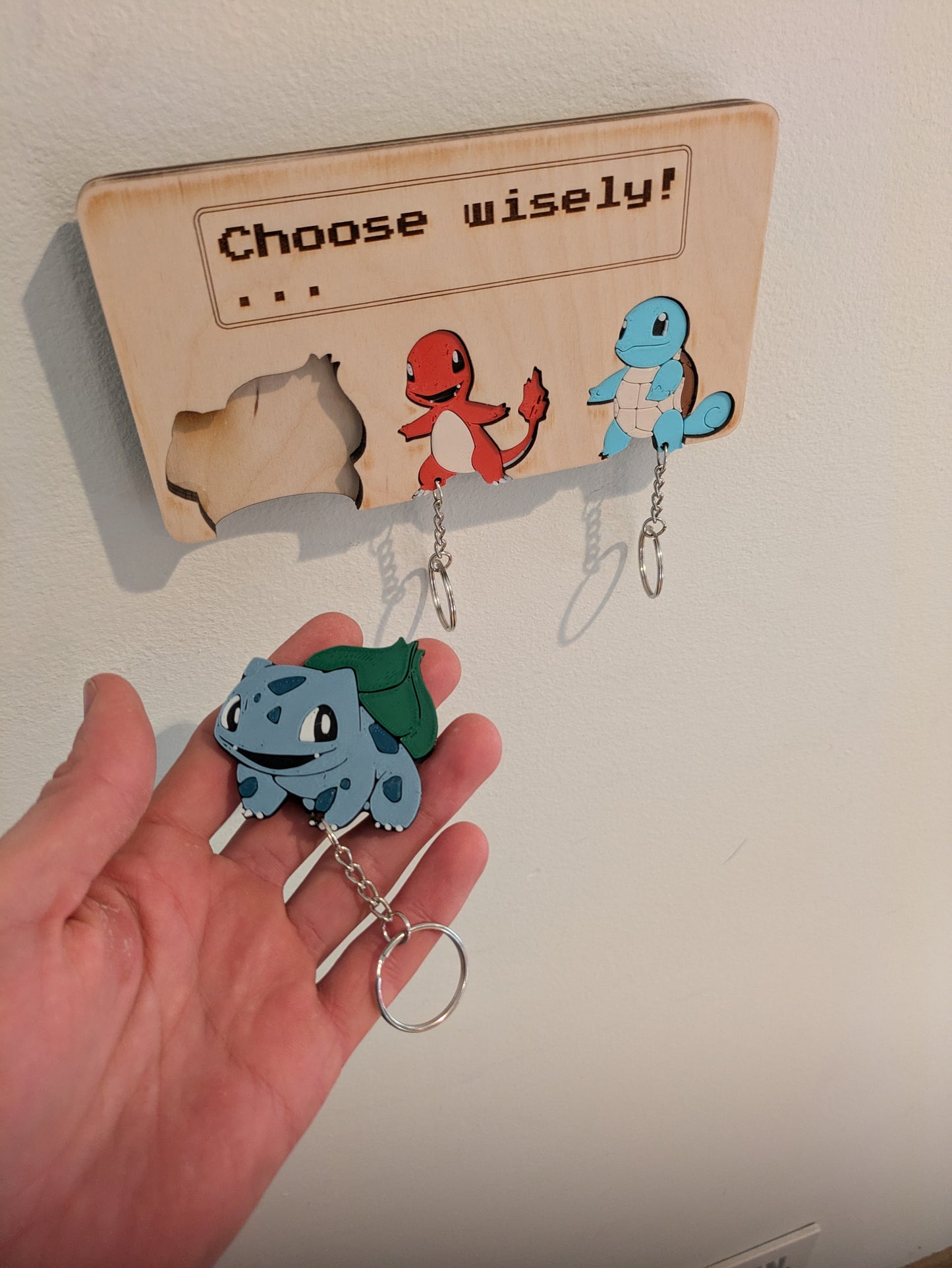 Pokemon Starter Key Holder