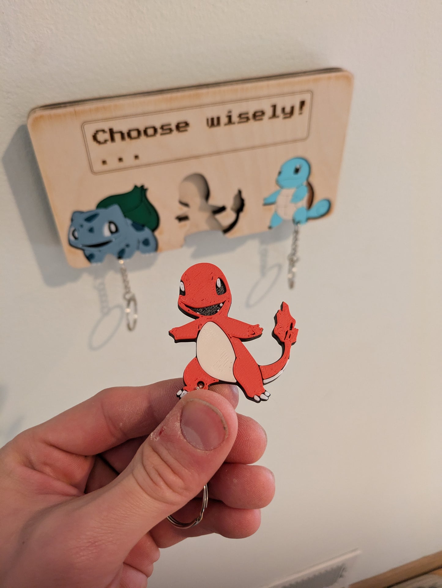 Pokemon Starter Key Holder