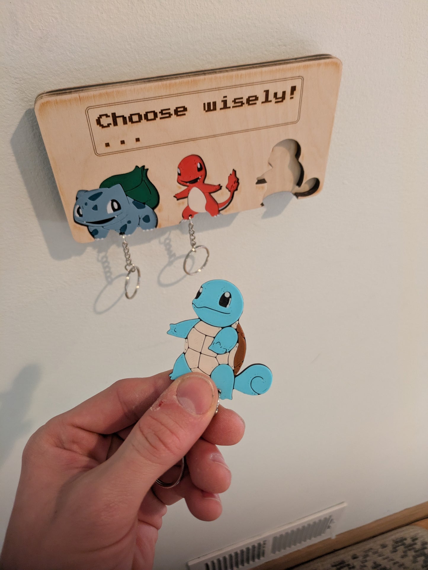 Pokemon Starter Key Holder