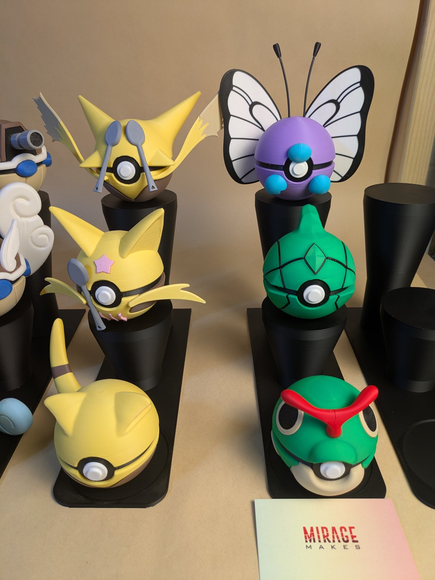 Pokemon-themed Pokeballs | Fan-made