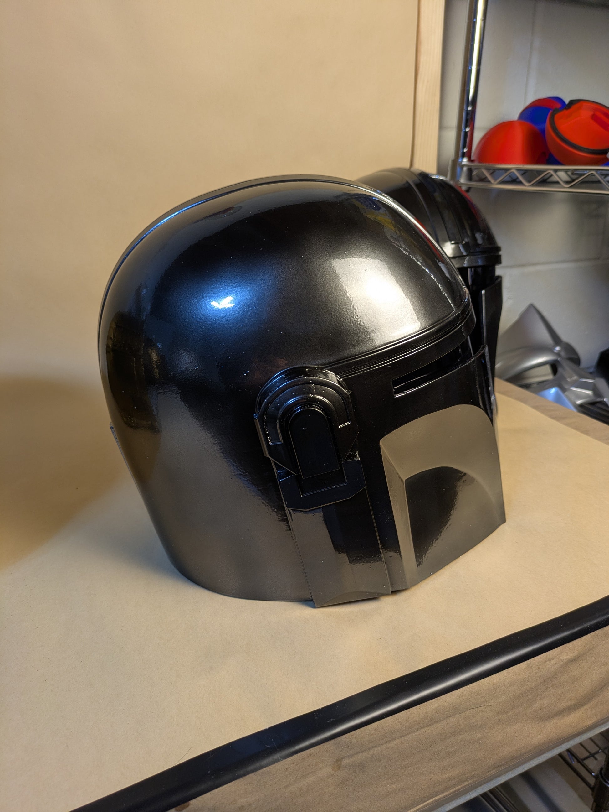 custom mandalorian motorcycle helmet Mandalorian Helmet – Mirage Makes