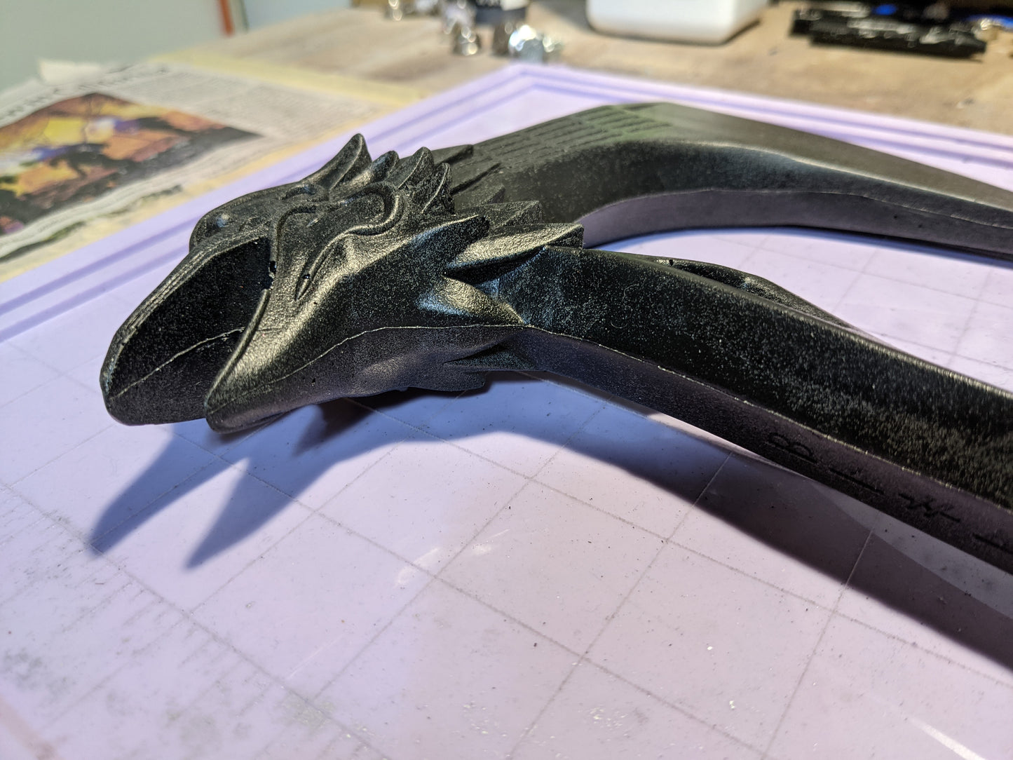 Bloodhound Axe Heirloom Resin Cast